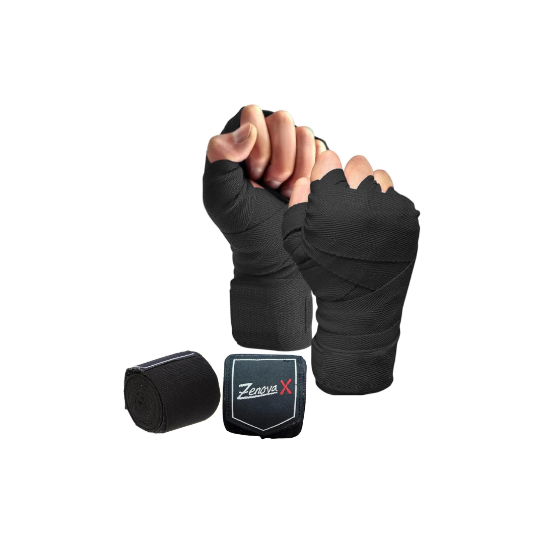 Boxing Wraps, Elasticated Wraps For Boxing, Martial Arts Hand Wraps, Men & Women Boxing Hand Wraps, MMA, Muay, Thai, Kickboxing, Punching Bag Training Hand Wraps Boxing, Boxing Equipment