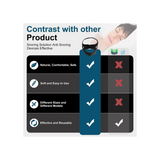 Anti Snoring Chin Strap, Breathable Anti Snoring Strap, Comfortable Chin Strap Snoring Solution for Men & Women, Effective Snore Stopper, Stop Snoring Chin Strap, Natural Sleep Aid for Snorer