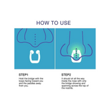 Magnetic Anti Snore Nose Clip (4 Pack)- Silicone Anti Snoring Nose Clip - Airing Snoring Device for Removal of Noise While Sleeping - Nasal Snore Clip for Better Sleep - Reusable Snore Aids