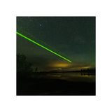 Teaching Flashlight with USB Portable Long Range Rechargeable Torch Green Light Multifunctional Small Torches Super Bright Suitable for Outdoor and Sales Display Teachers, Astronomy, Pet Light for Cat and Dog Play