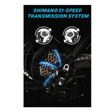 Electric Bike C29, 29'' E-Mountain Bike with 48V 15Ah Removable Battery & High-Performance Motor (Equivalent to 750W Peak Power), Professional 21-Speed with LCD Display, Electric Bicycle for Adults