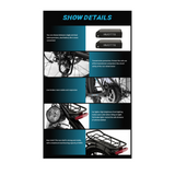 Electric Bike C29, 29'' E-Mountain Bike with 48V 15Ah Removable Battery & High-Performance Motor (Equivalent to 750W Peak Power), Professional 21-Speed with LCD Display, Electric Bicycle for Adults