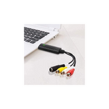 USB Video Capture,Video Capture Card,RCA to USB Video Converter, VHS Mini DV VCR Hi8 DVD to Digital Converter for PC TV, MAC Windows Vista Compatible