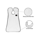 Shaving Bib Beard Bib Apron, Beard Shaving Catcher Bib Waterproof Grooming Cloth, Shaving & Trimming Beard Hair Catcher, Beard Hair Catcher with Suction Cups Nylon Beard Trimming Perfect Grooming Gift