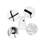 Shaving Bib Beard Bib Apron, Beard Shaving Catcher Bib Waterproof Grooming Cloth, Shaving & Trimming Beard Hair Catcher, Beard Hair Catcher with Suction Cups Nylon Beard Trimming Perfect Grooming Gift