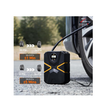 Tyre Inflator Air Compressor 12V DC, Digital Car Tyre Pump 150 PSI, Preset Tyre Pressure & Auto Shutoff, Electric Air Pump for Car Tyres, Bicycles, Other Inflatables