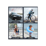 Tyre Inflator Air Compressor 12V DC, Digital Car Tyre Pump 150 PSI, Preset Tyre Pressure & Auto Shutoff, Electric Air Pump for Car Tyres, Bicycles, Other Inflatables