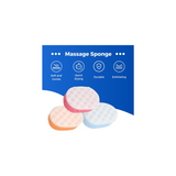 Exfoliating Bath Sponge for Adults and Kids – Pack of 12 Massage Sponges for Men and Women, Perfect for Body Scrubbing in The Shower