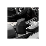 Car Bin with Lid, Diamond Design Mini Car Bin Front of Car, Portable Trash Can Home & Office, Leak Proof Car Trash Can, Stylish Car Accessories a Clean Ride