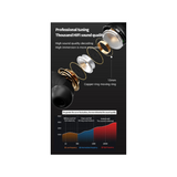 Wireless Earbuds, Bluetooth 5.4, Earphones with Touch Screen Display, Wireless Headphones with 4 ENC Mic, 56H Noise Bluetooth Earphones in Ear Noise Cancelling Deep Bass, Mini Ear Buds Bluetooth