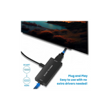 Scart to HDMI Converter, Scart to HDMI Cable with 720P/1080P Switch, Scart to HDMI Adapter for TV Monitor Projector, Scart Lead to HDMI Video Converters for VHS DVD Player STB Xbox Wii PS2 PS3 to TV