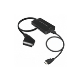 Scart to HDMI Converter, Scart to HDMI Cable with 720P/1080P Switch, Scart to HDMI Adapter for TV Monitor Projector, Scart Lead to HDMI Video Converters for VHS DVD Player STB Xbox Wii PS2 PS3 to TV